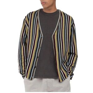 Stussy | Sweaters | Stussy Vertical Multi Color Stripe Cardigan